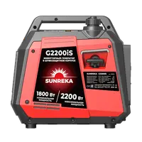 Инверторный бензиновый генератор 2.2 кВт Sunreka™ G2200iS  портативный, тихий, лёгкий