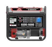 Бензиновый генератор 6,5 кВт Sunreka™ G6500X , гильзованный двигатель, высокие пусковые токи, официальная гарантия