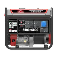Бензиновый генератор 6,5 кВт Sunreka™ G6500X , гильзованный двигатель, высокие пусковые токи, официальная гарантия
