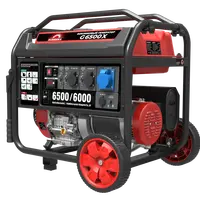 Бензиновый генератор 6,5 кВт Sunreka™ G6500X , гильзованный двигатель, высокие пусковые токи, официальная гарантия