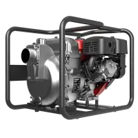 Бензиновая мотопомпа для сильнозагрязнённой воды Sunreka™ GWP80TX, производительность 1200 л/мин подъем 25 м, всасывание 8 м для сильнозагрязненной