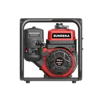 Бензиновая мотопомпа для чистой воды, высоконапорная Sunreka™ GWP50H производительность 500 л/мин подъем 50 м всасывание 8 м чистой воды высоконапорная