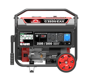 Бензиновый генератор 3,5 кВт Sunreka™ G3500EAX, 30А, Автозапуск, Высокие пусковые токи, официальная гарантия.