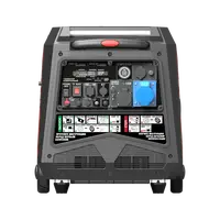 Инверторный бензиновый генератор 7 кВт Sunreka™ G7000iS Автозапуск, электростартер, шумопоглощающий кожух, выход 12v