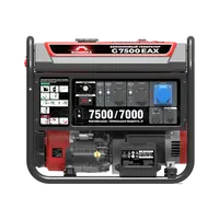 Бензиновый генератор 7.5 кВт Sunreka™ G7500EAX автозапуск, электростартер, высокие пусковые токи гильзованный двигатель