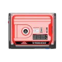 Бензиновый генератор 7.5 кВт Sunreka™ G7500EAX автозапуск, электростартер, высокие пусковые токи гильзованный двигатель