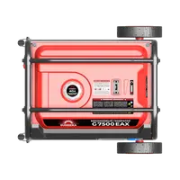 Бензиновый генератор 7.5 кВт Sunreka™ G7500EAX автозапуск, электростартер, высокие пусковые токи гильзованный двигатель