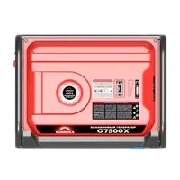 Бензиновый генератор 7,5 кВт Sunreka™ G7500X гильзованный двигатель, высокие пусковые токи, официальная гарантия