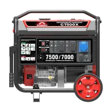 Бензиновый генератор 7,5 кВт Sunreka™ G7500X гильзованный двигатель, высокие пусковые токи, официальная гарантия