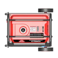 Бензиновый генератор 7,5 кВт Sunreka™ G7500X гильзованный двигатель, высокие пусковые токи, официальная гарантия