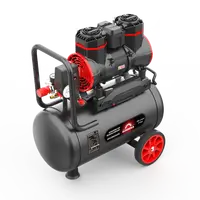 Поршневой безмасляный тихий компрессор SUNREKA GFC290/24DS