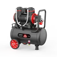 Поршневой безмасляный тихий компрессор SUNREKA GFC290/24DS