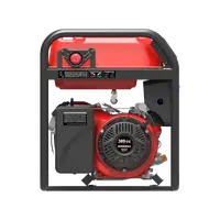 Бензиновый генератор 5,5 кВт Sunreka™ G5500X, ручной запуск, высокие пусковые токи, воздушное охлаждение.