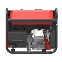 Бензиновый генератор 5,5 кВт Sunreka™ G5500X, ручной запуск, высокие пусковые токи, воздушное охлаждение.