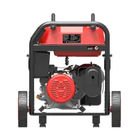 Бензиновый генератор 5,5 кВт Sunreka™ G5500X, ручной запуск, высокие пусковые токи, воздушное охлаждение.