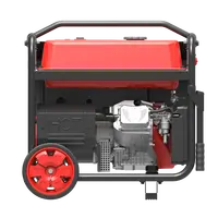 Бензиновый генератор 5,5 кВт Sunreka™ G5500X, ручной запуск, высокие пусковые токи, воздушное охлаждение.