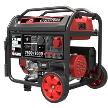 Бензиновый генератор 7,5 кВт Sunreka™ G7500TEAX 380 вольт, высокие пусковые токи, гильзованный двигатель, гарантия