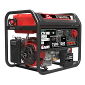 Бензиновый генератор 7,5 кВт Sunreka™ G7500TEAX 380 вольт, высокие пусковые токи, гильзованный двигатель, гарантия