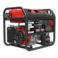 Бензиновый генератор 7,5 кВт Sunreka™ G7500TEAX 380 вольт, высокие пусковые токи, гильзованный двигатель, гарантия