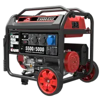 Бензиновый генератор 5,5 кВт Sunreka™ G5500EAX 30А, Автозапуск, Высокие пусковые токи, официальная гарантия.