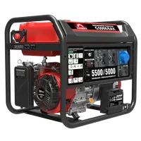 Бензиновый генератор 5,5 кВт Sunreka™ G5500EAX 30А, Автозапуск, Высокие пусковые токи, официальная гарантия.