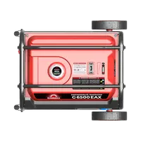 Бензиновый генератор 6.5 кВт Sunreka™ G6500EAX автозапуск, электростартер, высокие пусковые токи, гильзованный двигатель