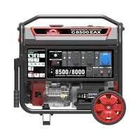 Бензиновый генератор 8,5 кВт Sunreka™ G8500EAX автозапуск, электростартер, высокие пусковые токи, выход 12v