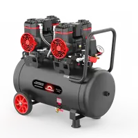 Поршневой безмасляный тихий компрессор SUNREKA GFC370/45DS