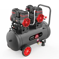 Поршневой безмасляный тихий компрессор SUNREKA GFC370/45DS