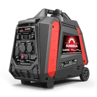 Инверторный бензиновый генератор 4 кВт Sunreka™ G4000iS шумопоглощающий кожух, выход 12v