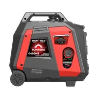 Инверторный бензиновый генератор 4 кВт Sunreka™ G4000iS шумопоглощающий кожух, выход 12v