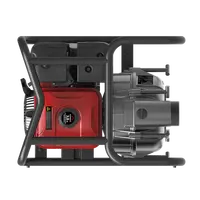 Бензиновая мотопомпа для грязной воды Sunreka™ GWP80T, производительность 1100 л/мин высота подъема 25 м, всасывание 8 м, для грязной воды
