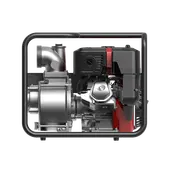 Бензиновая мотопомпа для грязной воды Sunreka™ GWP100T, производительность 1200 л/мин, высота подъема 30м, всасывание 8м для грязной воды