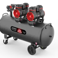 Поршневой безмасляный тихий компрессор SUNREKA GFC510/120DS