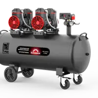 Поршневой безмасляный тихий компрессор SUNREKA GFC510/120DS