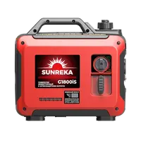 Инверторный бензиновый генератор 1.8 кВт Sunreka™ G1800iS портативный, тихий, лёгкий