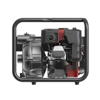 Бензиновая мотопомпа для грязной воды Sunreka™ GWP50T производительность 520 л/мин, высота подъема 30 м, всасывание 8 м., для грязной воды