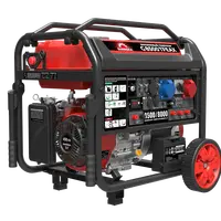 Бензиновый генератор 8,5 кВт Sunreka™ G8500TFEAX равномощный 380 или 220 вольт, автозапуск, высокие пусковые токи