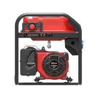 Бензиновый генератор 3,5 кВт Sunreka™ G3500X Высокие пусковые токи, ручной запуск, воздушное охлаждение.