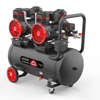 Поршневой безмасляный тихий компрессор SUNREKA GFC650/60DS