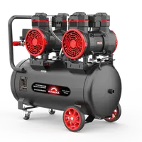 Поршневой безмасляный тихий компрессор SUNREKA GFC650/60DS